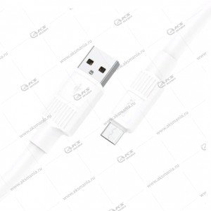 Кабель Hoco X84 charging data cable Micro USB белый