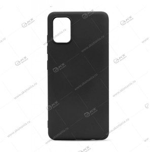 Silicone Cover 360 для Samsung A51 черный