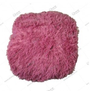Плед Lusnug 200x220см длинный ворс, сиреневый с легким блеском