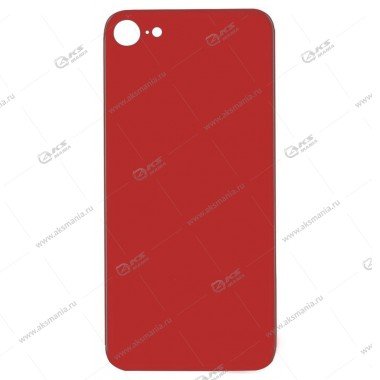 Защитное стекло iPhone 7/8 Plus зад красный