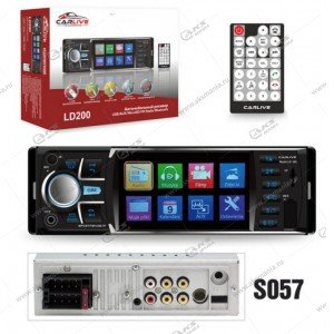 Автомагнитола Carlive LD200 MP5/BT/LCD/1USB/TF/FM/ISO/4RCA/1 пульт