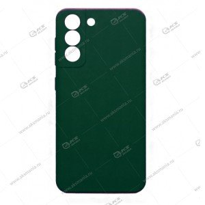 Silicone Cover 360 для Samsung S21FE темно-зеленый