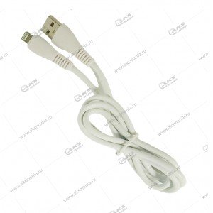 Кабель AKSMANIA S01L Lightning белый