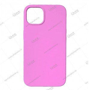 Cиликоновый чехол (Silicone Case) 360 для iPhone 15 розовый