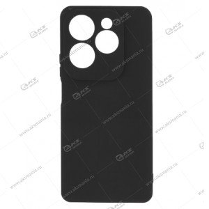 Cиликоновый чехол (Silicone Case) 360 для INFINIX Hot 40i черный