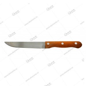 Нож средний с деревянной ручкой (21,5см)