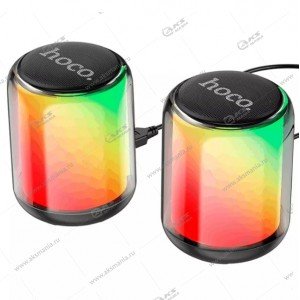 Компьютерные колонки Hoco BS56 Colorful BT wired 2-in-1 черный