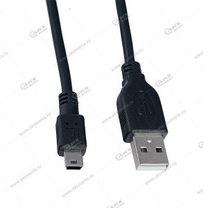 Кабель Perfeo (U4302) Mini USB 5P вилка, 1,8м