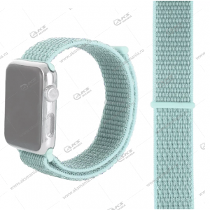 Ремешок нейлоновый для Apple Watch 42mm/ 44mm мятно-зеленый
