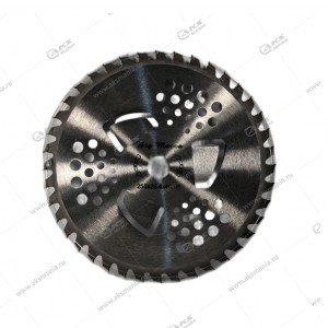 Диск для триммера Big Macca C255*40T (GTD-40TP) (255*25.4*40TP) c победитовым наконечником
