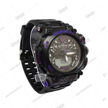 Наручные часы C-Shock в коробке черные с синим