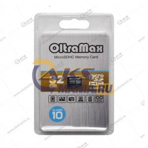 Карта памяти 32GB microSDHC class 10 OltraMax без адаптера