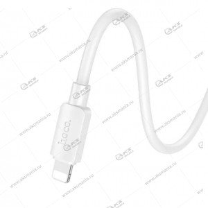 Кабель Hoco X96 Hyper charging data cable lightning 1m белый