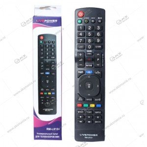 Пульт телевизионный универсальный LivePower LG LP-915+