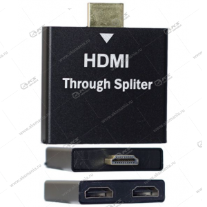Разветвитель H147 HDMI Splitter 1-папа/2-мамы