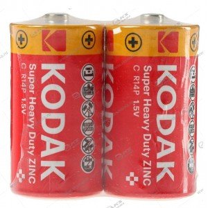 Элемент питания Kodak R14/2SH Heavy Duty ZINC (KCHZ-2S)