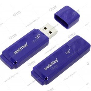 Флешка USB 2.0 16GB SmartBuy Dock Blue