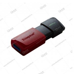 Флешка USB 3.2 128GB Kingston DT Exodia M черный/красный