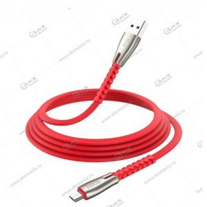 Кабель Hoco U58 Core charging data cable Micro USB красный
