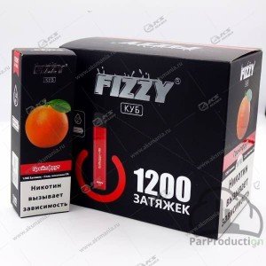 Электронная одноразовая сигарета Fizzy Cub 2% 1200 затяжек Грейпфрут