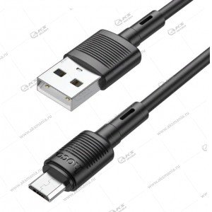 Кабель Hoco X83 charging data cable Micro USB черный