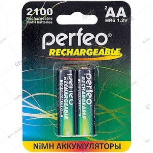 Аккумулятор NiMH Perfeo PF-AA2100/2BL