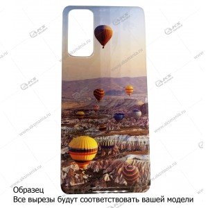 Силикон с рисунком Samsung A01 Core "Воздушные шары"