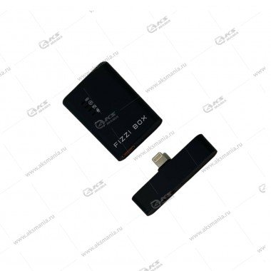 Беспроводной петличный микрофон Fizzi Box lightning черный