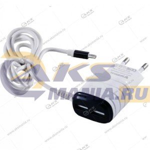 СЗУ MZOF 2USB 2.1A Micro-USB блистер