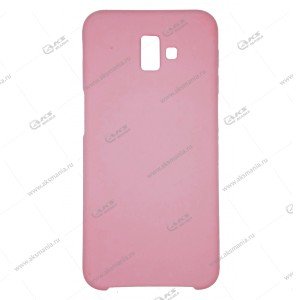 Silicone Cover для Samsung Galaxy J6 Plus розовый