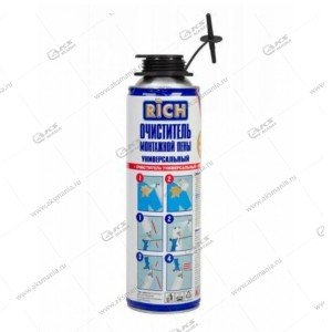 Очиститель монтажной пены "Rich" универсальный 500ml