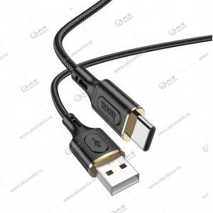 Кабель Hoco X95 Goldentop charging data cable Type-C 1m черный