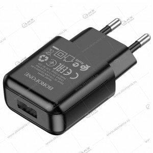 СЗУ Borofone BA64A 1USB 2.1A черный