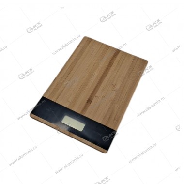 Весы кухонные "Бамбук" до 5кг  15*21,5см