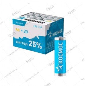 Элемент питания Космос AA LR6 20BOX