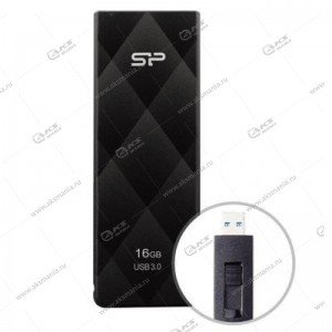 Флешка USB 3.0 16GB Silicon Power Blaze B20 чёрный