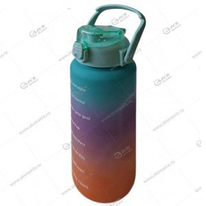Бутылка для воды "Матрешка" 3в1 (2000ml. 900ml. 300ml) мятный