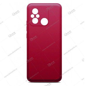 Silicone Case 360 для Xiaomi Mi 12C красный