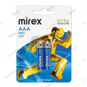 Элемент питания MIREX LR3/2BL ААА ULTRA ALKALINE
