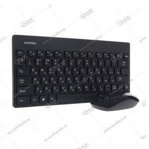 Клавиатура беспроводной набор Smartbuy SBC-220349AG-K черный