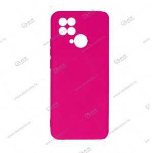 Silicone Cover 360 для Xiaomi Redmi 10C ярко-розовый