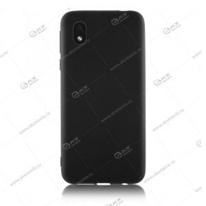 Силикон Samsung A01 Core/M01 Core тонкий матовый черный