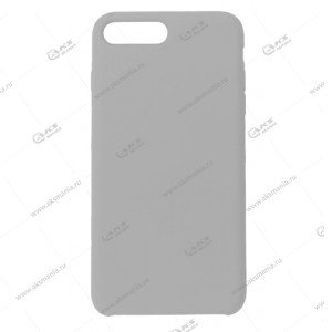 Silicone Case (Soft Touch) для iPhone 5/5S/5SE светло-серый