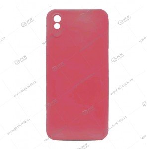 Silicone Cover 360 для Xiaomi Redmi 9A ярко-розовый