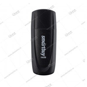 Флешка USB 2.0 16GB SmartBuy Scout черный