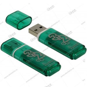 Флешка USB 2.0 32GB SmartBuy Glossy Green