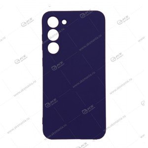 Silicone Cover 360 для Samsung S23 Plus темно-синий