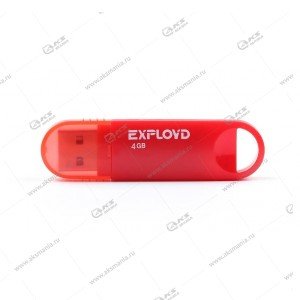 Флешка USB 2.0 4GB Exployd 570 Red