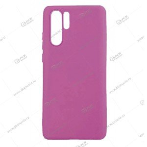 Silicone Cover для Huawei Honor P30 Pro малиновый