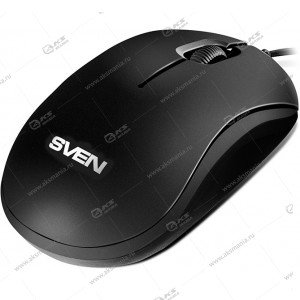 Мышь проводная SVEN RX-60, USB, черная